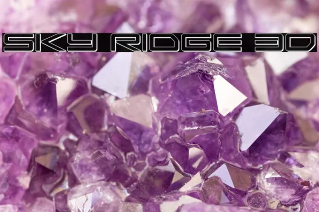 Sky Ridge 3D Example 2