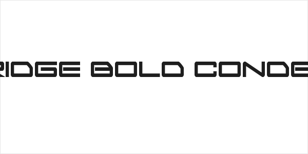 Sky Ridge Bold Condensed Logo