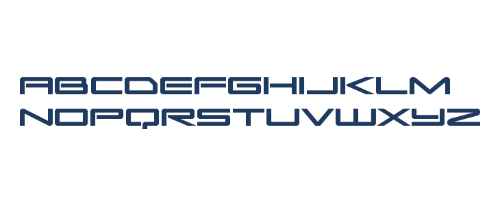 Sky Ridge Bold Expanded Lowercase