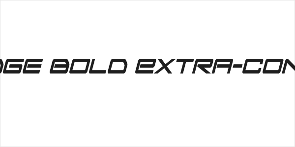 Sky Ridge Bold Extra-Cond Ital Logo