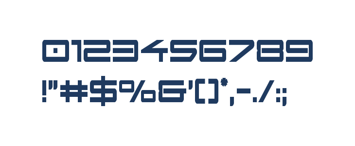 Sky Ridge Bold Extra-Condensed Other Characters