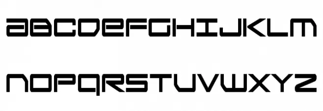 Sky Ridge Bold Extra-Condensed 字体 大写