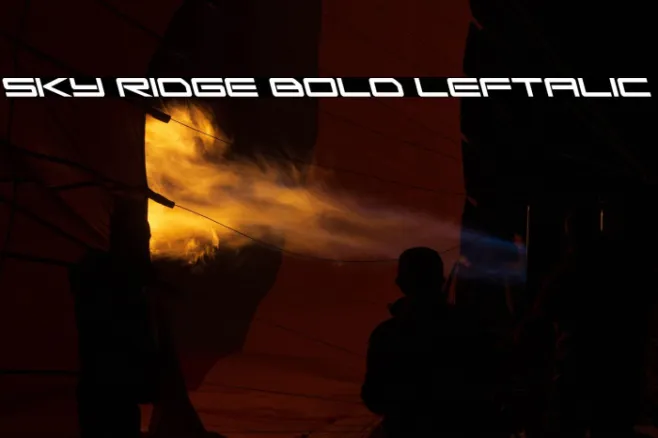 Sky Ridge Bold Leftalic Example 3