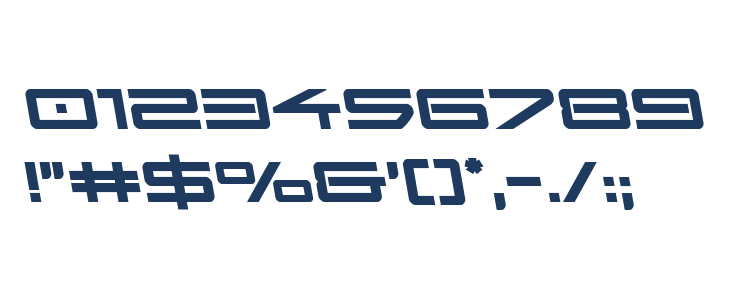 Sky Ridge Bold Semi-Leftalic Other Characters