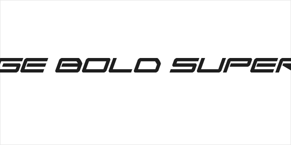 Sky Ridge Bold Super-Italic Logo