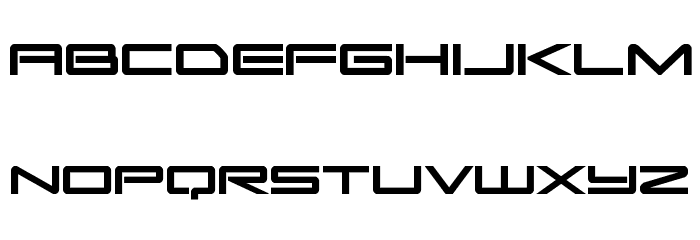 Sky Ridge Bold Font LOWERCASE