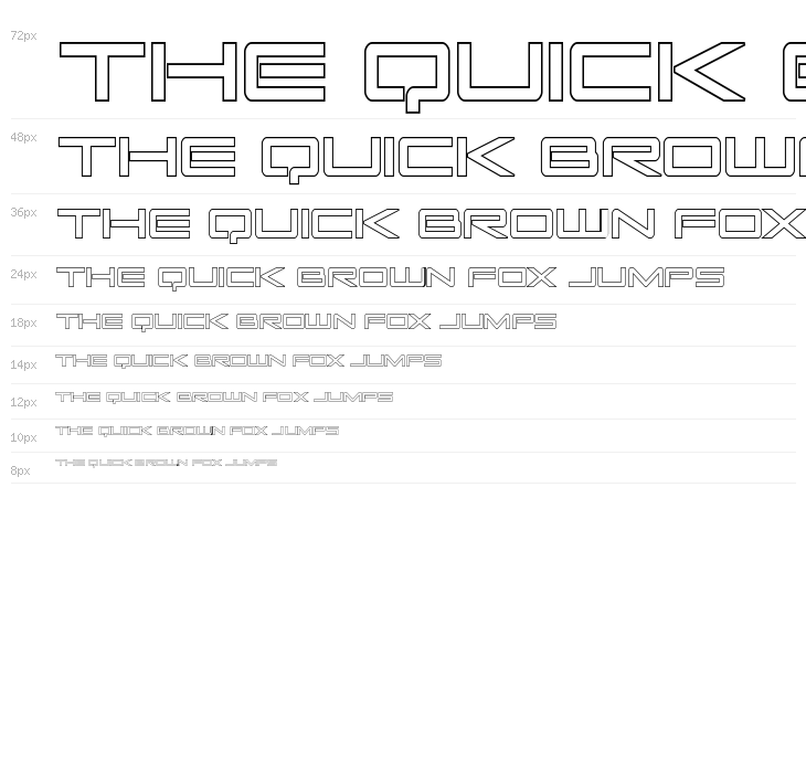 Sky Ridge Condensed Outline Waterfall