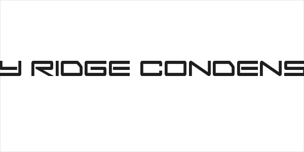 Sky Ridge Condensed Logo