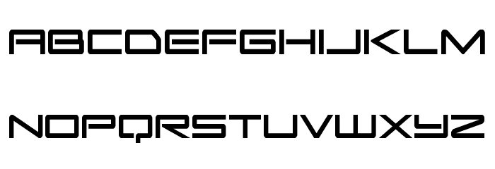 Sky Ridge Condensed Font LOWERCASE