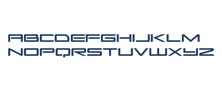 Sky Ridge Expanded Lowercase