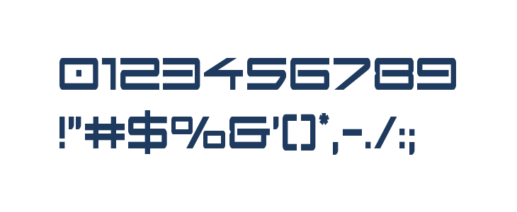 Sky Ridge Extra-Condensed Other Characters