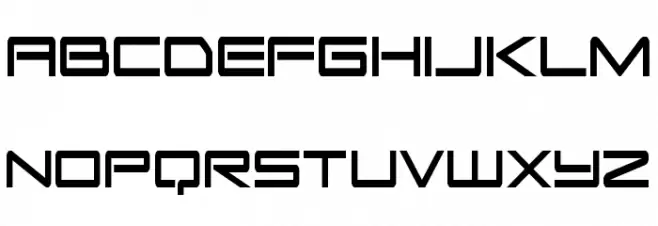 Sky Ridge Extra-Condensed 字体 小写