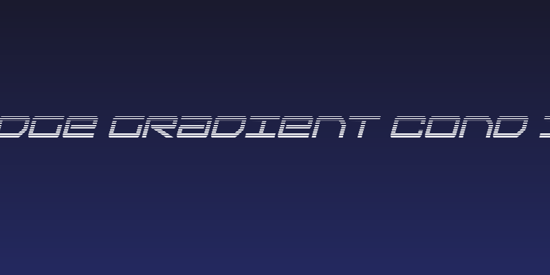 Sky Ridge Gradient Cond Italic Social Header