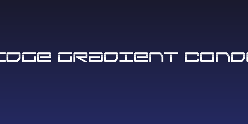 Sky Ridge Gradient Condensed Social Header