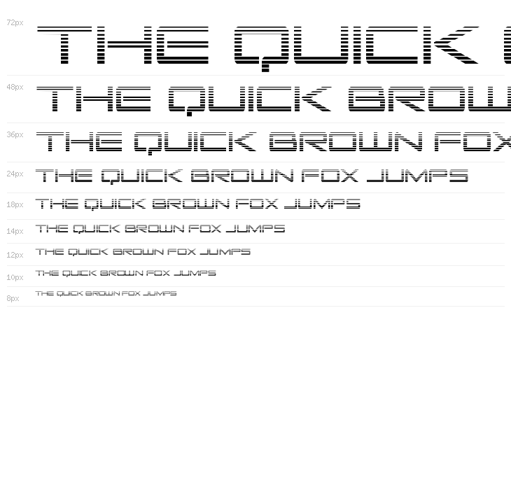 Sky Ridge Gradient Condensed Waterfall