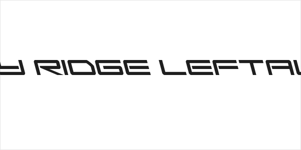 Sky Ridge Leftalic Logo
