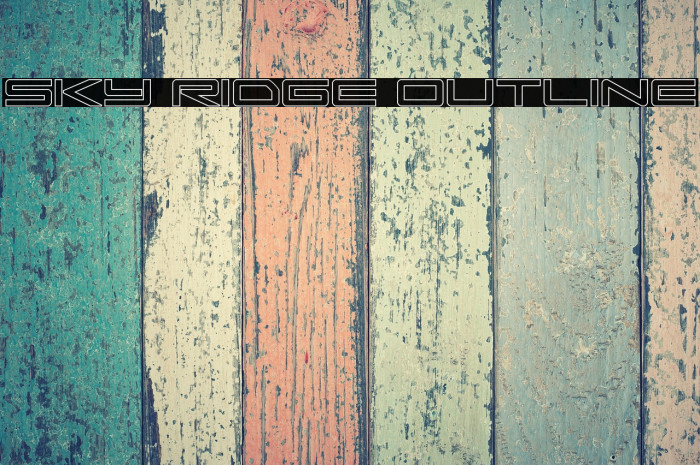 Sky Ridge Outline Example 1