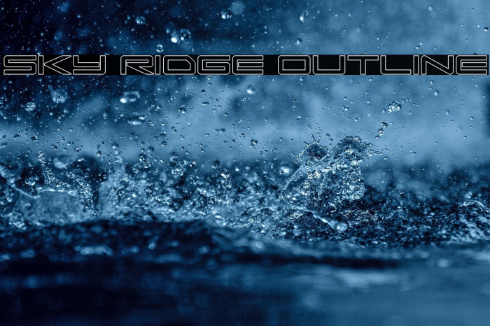 Sky Ridge Outline Example 2