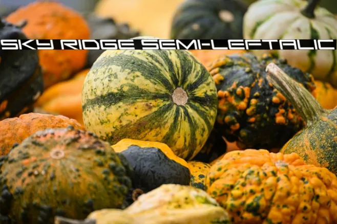 Sky Ridge Semi-Leftalic Example 3