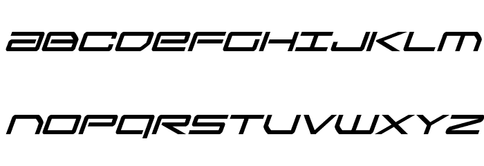Sky Ridge Super-Italic Fonte MAIÚSCULAS