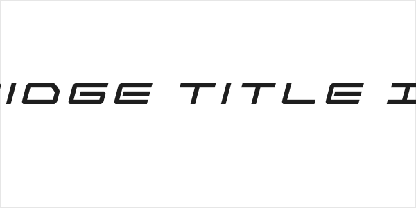 Sky Ridge Title Italic Logo