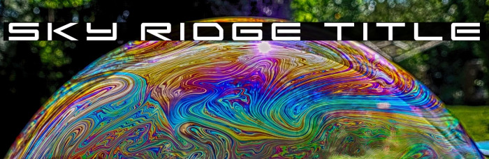 Sky Ridge Title Example 1