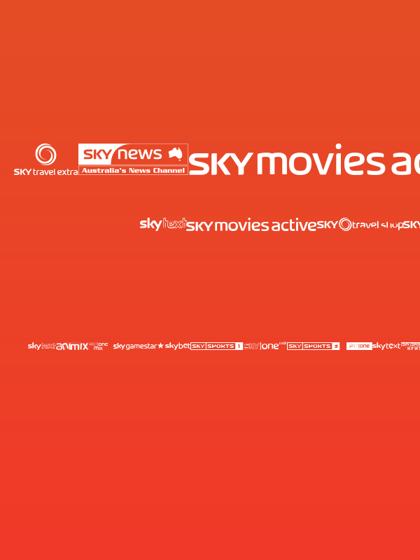 Sky TV Channel Logos Poster