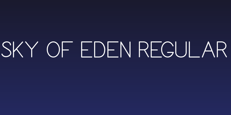 Sky of Eden Regular Social Header