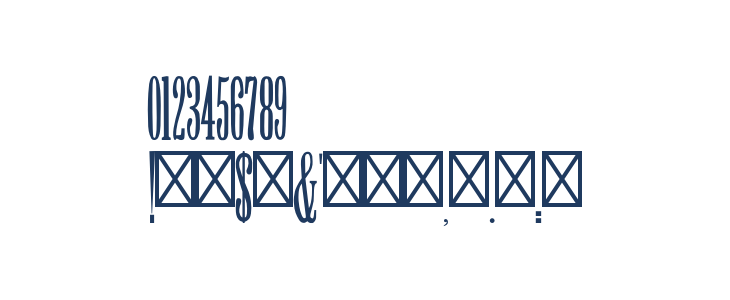 SkyHigh-Regular Other Characters