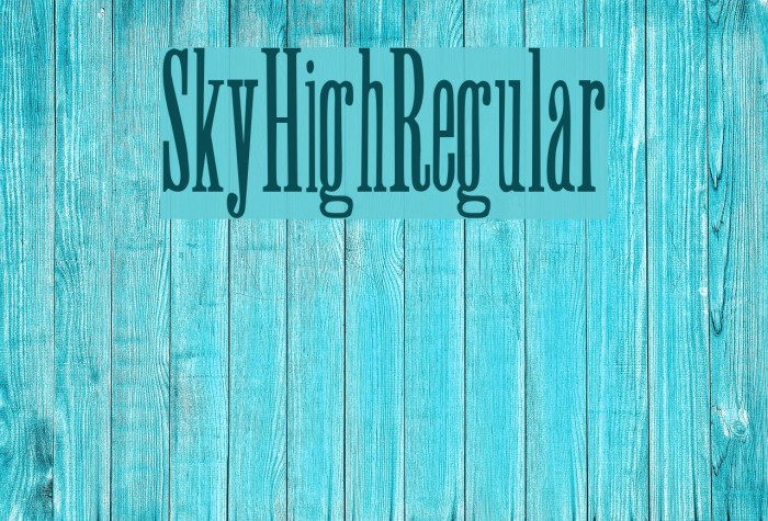 SkyHigh-Regular Example 1