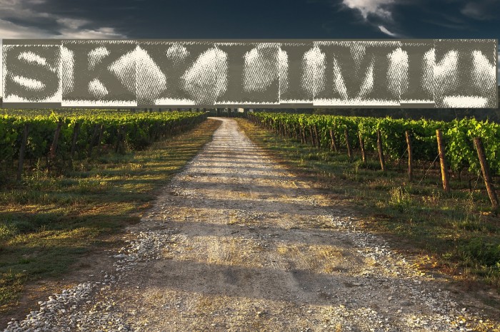 SkyLimit Font examples