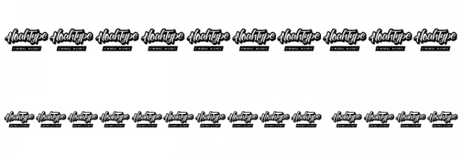 SkyMid Demo Outline Font OTHER CHARS