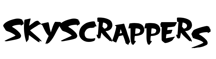 SkyScrappers Font