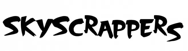 SkyScrappers  baixar fontes gratis