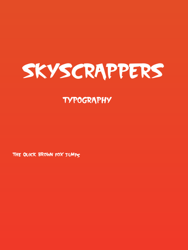SkyScrappers Poster
