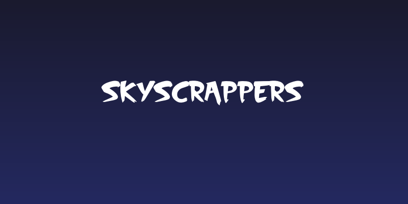 SkyScrappers Social Header