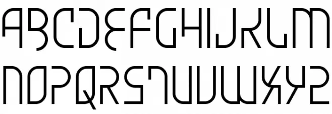 Skydiver On The Wing Schriftart Groß