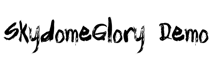 Skydome Glory - Demo  font caratteri gratis