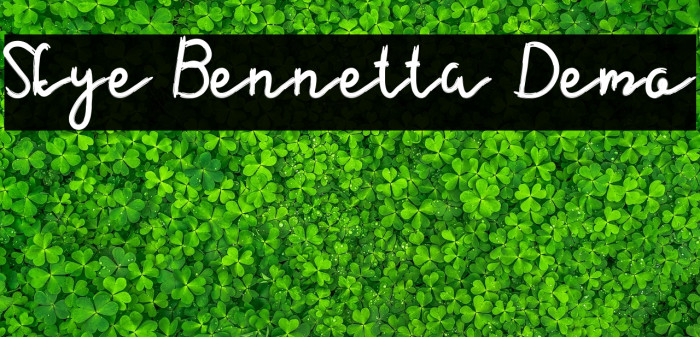 Skye Bennetta Demo Example 3