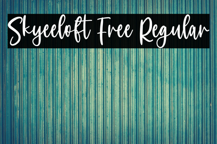 Skyeeloft Free Regular Example 1