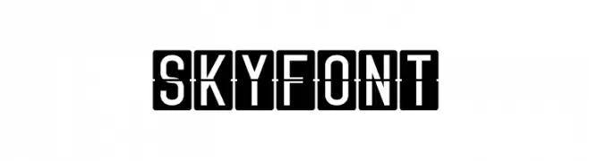 Skyfont  フリーフォントのダウンロード