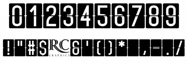 Skyfont Font OTHER CHARS