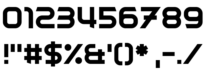 Skygraze Font OTHER CHARS