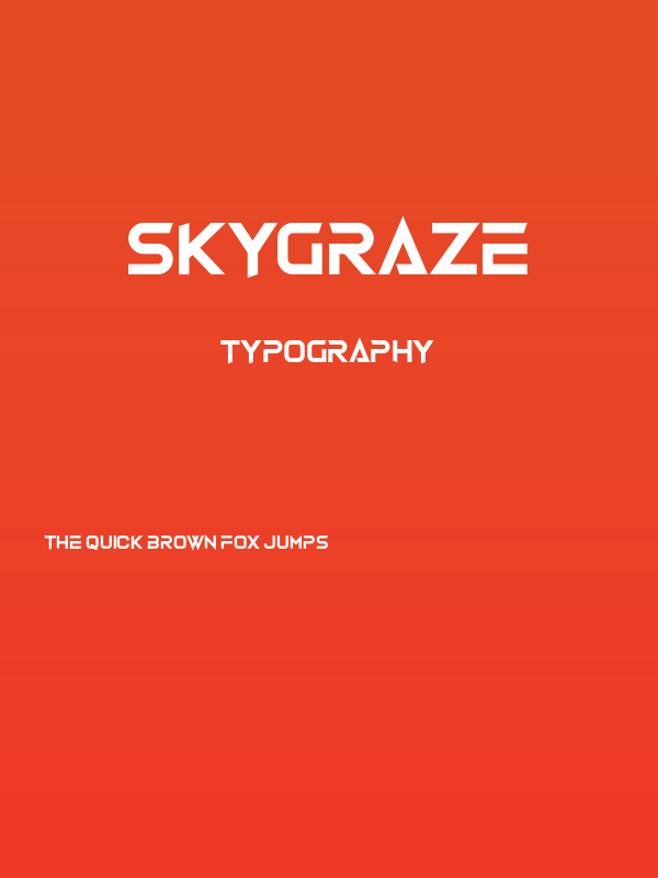 Skygraze Poster