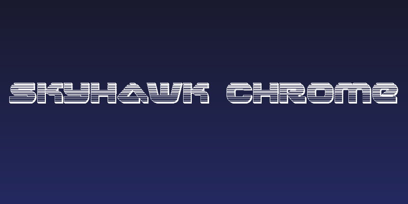 Skyhawk Chrome Social Header