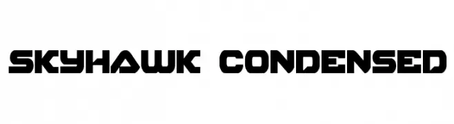 Skyhawk Condensed  لخطوط تنزيل
