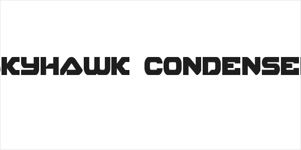 Skyhawk Condensed Logo