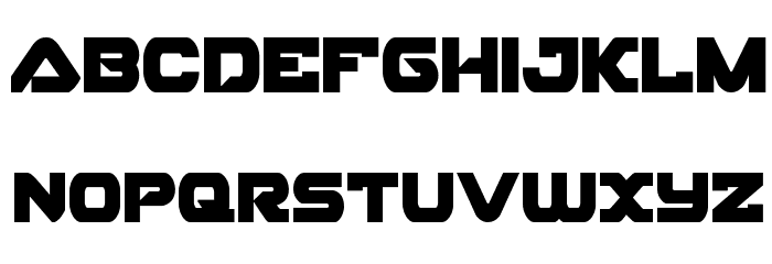 Skyhawk Condensed Font LOWERCASE