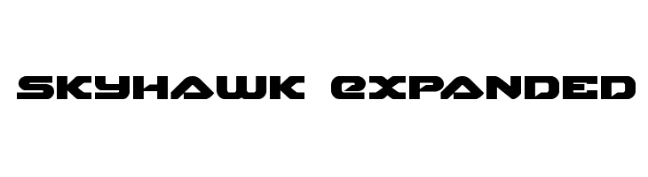 Skyhawk Expanded  Frei Schriftart Herunterladen