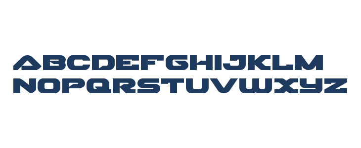Skyhawk Expanded Lowercase